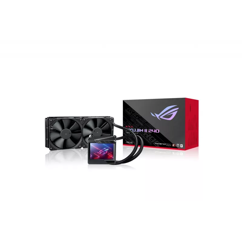ASUS ROG RYUJIN II 240 processor all-in-one-vloeistofkoeler 12 cm zwart 1 stk.