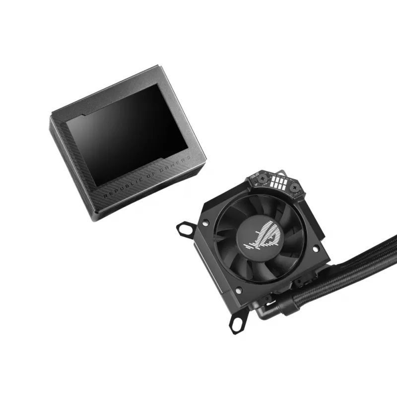 ASUS ROG RYUJIN III 240 processor all-in-one-vloeistofkoeler 12 cm zwart 1 stk.