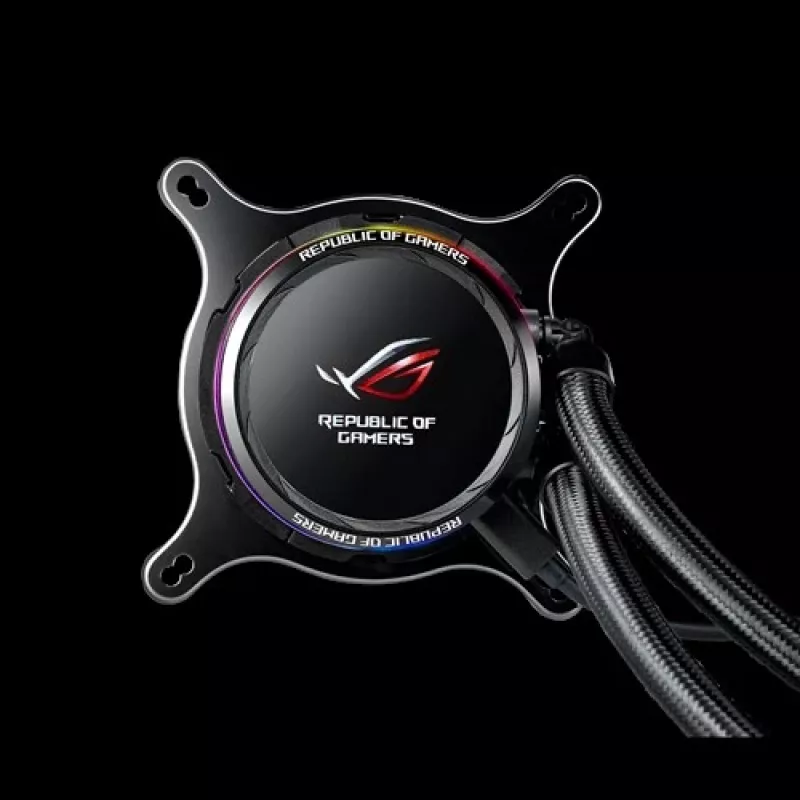 ASUS ROG RYUO 120 processor all-in-one-vloeistofkoeler 12 cm zwart 1 stk.