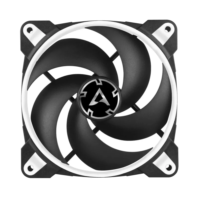 ARCTIC BioniX P120 (wit) – drukgeoptimaliseerde 120mm gamingventilator met PWM PST