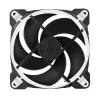ARCTIC BioniX P120 (wit) – drukgeoptimaliseerde 120mm gamingventilator met PWM PST