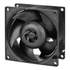 ARCTIC S8038-10K - 80 mm serverventilator, ventilator, 8 cm, 173,3 m³/u, zwart