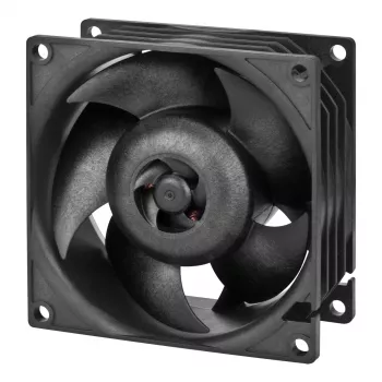 ARCTIC S8038-10K - 80 mm serverventilator, ventilator, 8 cm, 173,3 m³/u, zwart