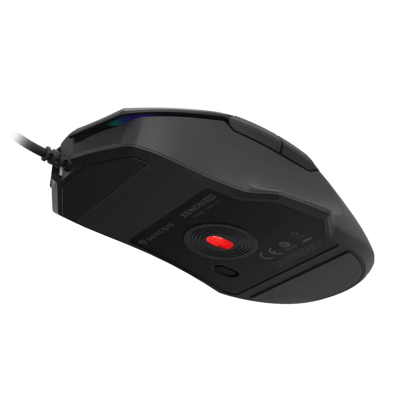 GENESIS Xenon 220 G2 muis gaming dubbelhandig USB Type-A optisch 12800 DPI