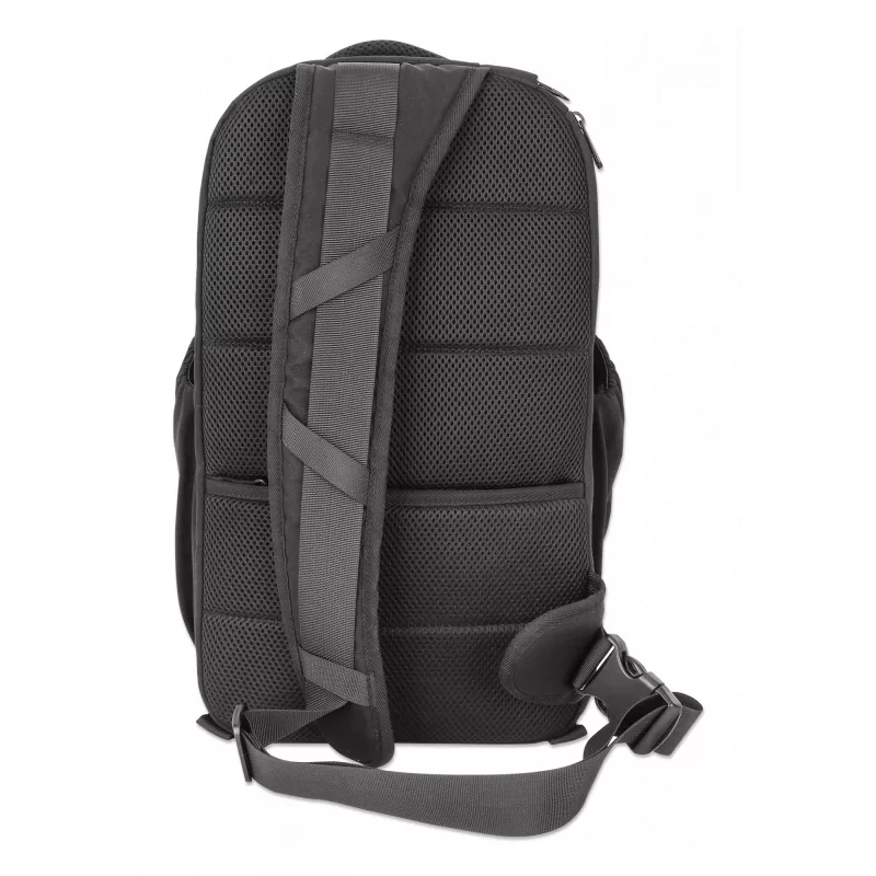 Manhattan Amsterdam 440578 laptop schoudertas / rugzak, 13,3 inch, zwart