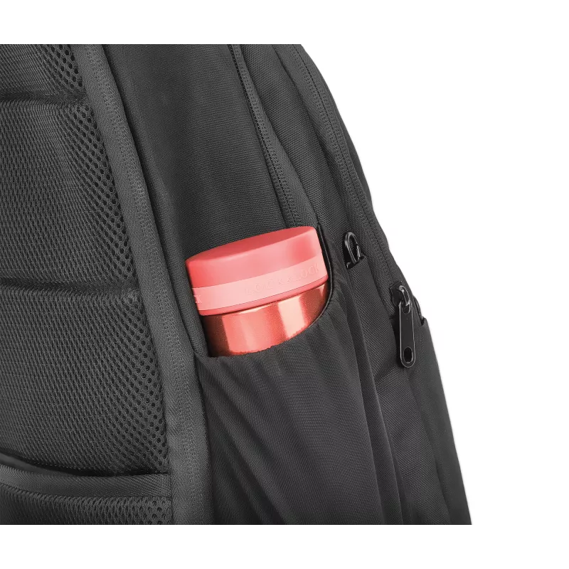 Manhattan Amsterdam 440578 laptop schoudertas / rugzak, 13,3 inch, zwart