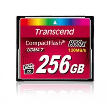 TRANSCEND CF-kaart CF800 256GB 800x Premium