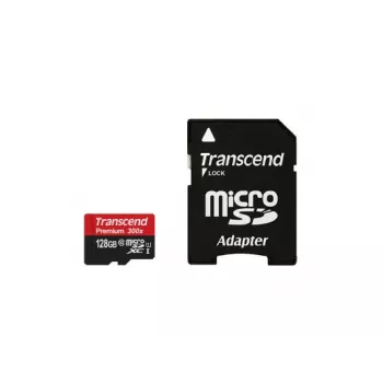 TRANSCEND 128GB Micro SDHC Class 10 UHS-1 met adapter