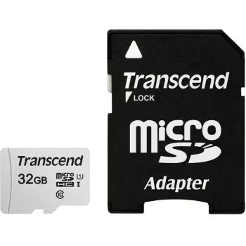 Transcend 32 GB MicroSDHC geheugenkaart
