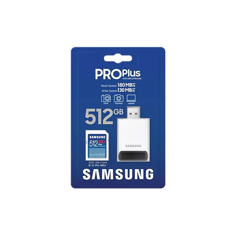 Samsung PRO Plus MB-SD512SB/WW geheugenkaart 512 GB SDXC UHS-I