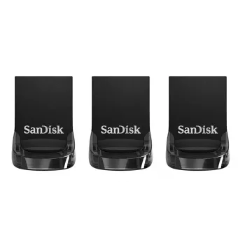 WESTERN DIGITAL SanDisk Ultra Fit - 32 GB USB-stick - USB 3.1 - 3-pack