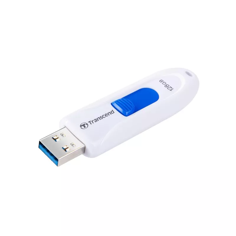 TRANSCEND JetFlash 790W - 64GB USB-stick - USB 3.1 - wit