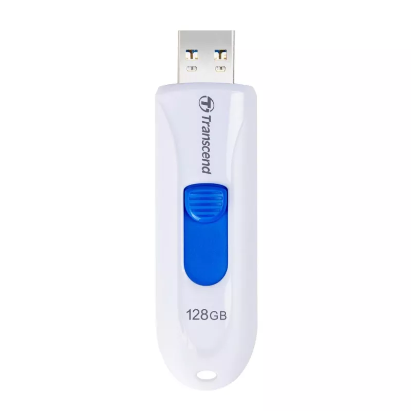 TRANSCEND JetFlash 790W - 64GB USB-stick - USB 3.1 - wit