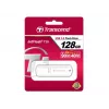 TRANSCEND JetFlash 730 - 128GB USB-stick - USB 3.0 - wit