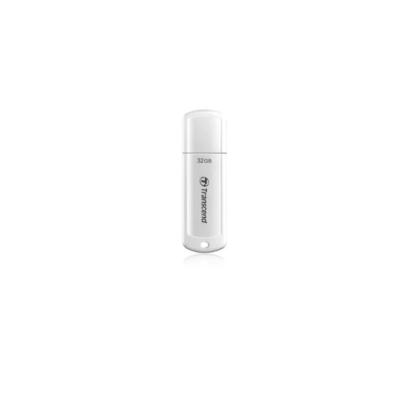 TRANSCEND JetFlash 730 - 128GB USB-stick - USB 3.0 - wit