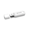 TRANSCEND JetFlash 730 - 128GB USB-stick - USB 3.0 - wit