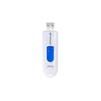 TRANSCEND JetFlash 790W - 256GB USB-stick - USB 3.1 - wit