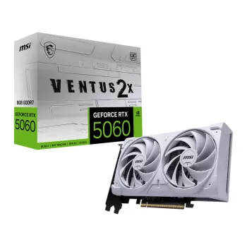Grafische kaart MSI GeForce RTX 5060 8 GB GDDR7, PCIe 5.0, 128-bit, 2527 MHz boost, 145 W, 4 displays