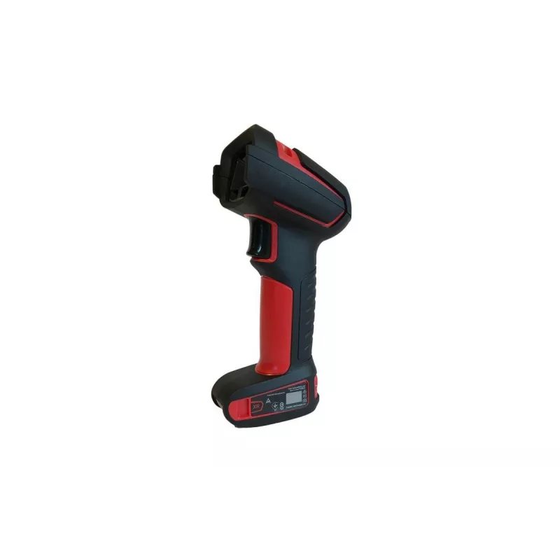 HONEYWELL barcodescanner Granit 1990ixr RS232 kit – inclusief aangesloten rode scanner 1D PDF417 2D XR Flexrange imager met RS232 5V DB9 bus, spiraalkabel 3 m
