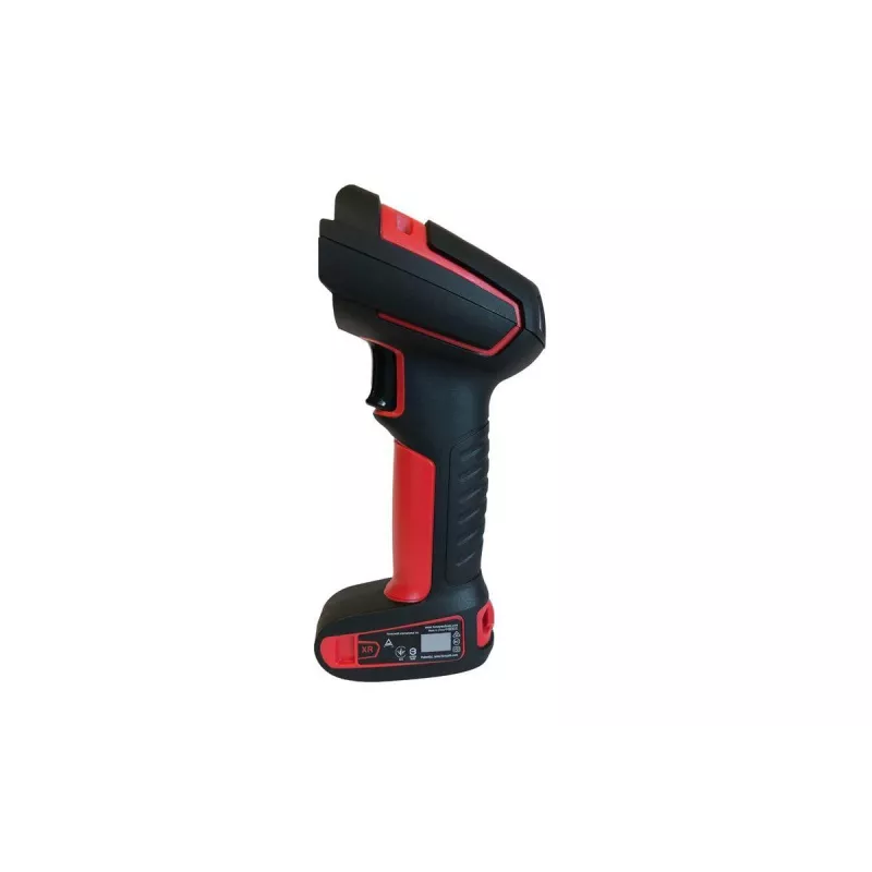 HONEYWELL barcodescanner Granit 1990ixr RS232 kit – inclusief aangesloten rode scanner 1D PDF417 2D XR Flexrange imager met RS232 5V DB9 bus, spiraalkabel 3 m