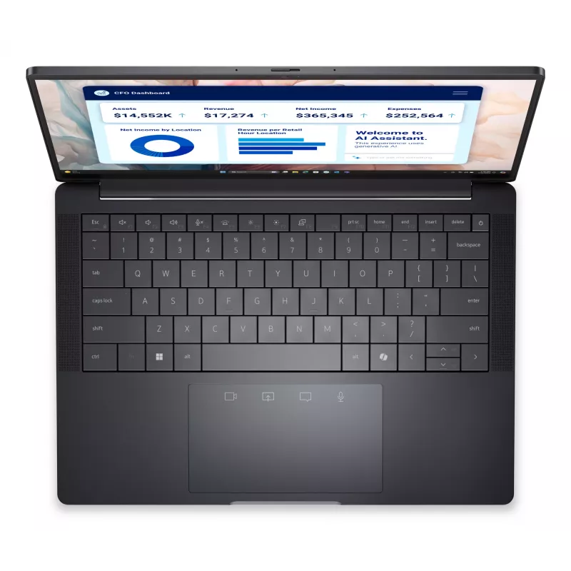 Laptop DELL Pro 13 Premium PA13250 13,3 inch Intel Core Ultra 7 16GB 512GB Intel Arc Windows 11 Pro