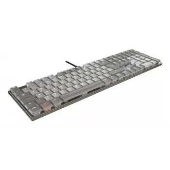 CHERRY KC 500 MX LP toetsenbord home/office USB QWERTZ Duits grijs