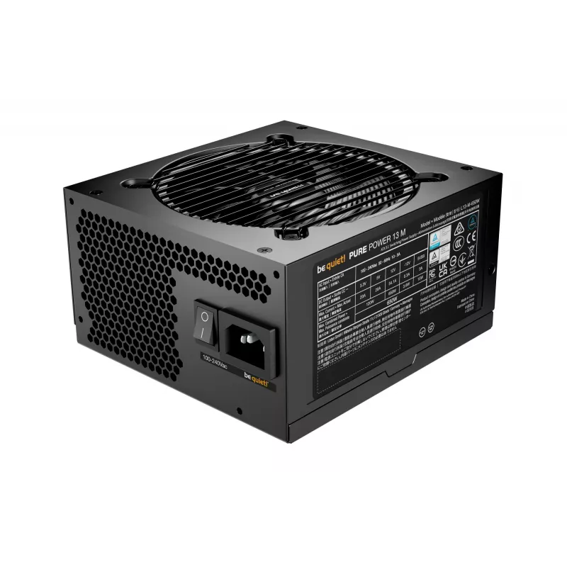 be quiet! Pure Power 13 M | 650W voeding 20+4-pin ATX ATX zwart