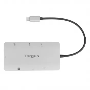 Targus DOCK423EU laptop-dockingstation/poortreplicator bedraad USB 3.2 Gen 1 (3.1 Gen 1) Type-C zilver