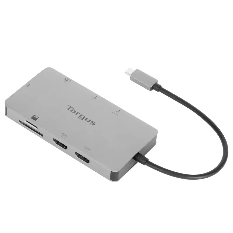 Targus DOCK423EU laptop-dockingstation/poortreplicator bedraad USB 3.2 Gen 1 (3.1 Gen 1) Type-C zilver