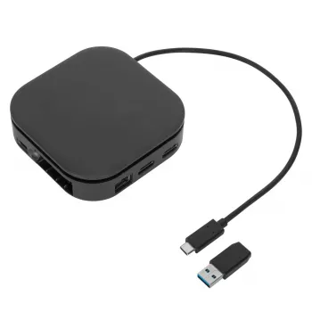 Targus DOCK116GLZ laptop-dockingstation/poortreplicator bedraad USB 3.2 Gen 2 (3.1 Gen 2) Type-C zwart