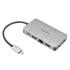 Dockingstation Targus DOCK419 bedraad USB 3.2 Gen 1 Type-C grijs