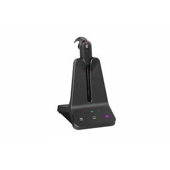 Yealink WH63 E2 Teams headset, draadloos, telefoongesprekken/muziek, 16 g, headset, zwart
