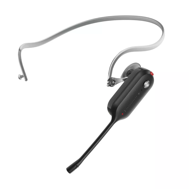 Yealink WH63 E2 UC headset, draadloos, telefonie/muziek, 16 g, headset, zwart