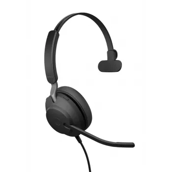 Jabra Evolve2 40 SE headset bedraad hoofdband kantoor/callcenter USB Type-C / USB Type-A zwart