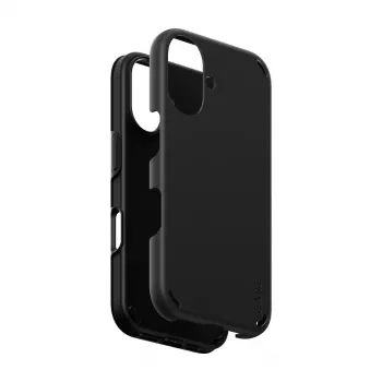 PanzerGlass CARE™ by ® Double Defense Case zwart iPhone 16, cover, Apple, Apple - iPhone 16, zwart