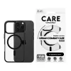PanzerGlass CARE™ by ® Urban Combat Case transparant met zwarte rand & MagSafe iPhone 16 Pro
