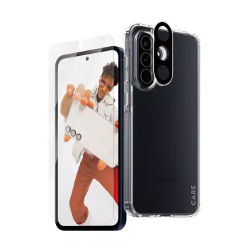 PanzerGlass ® | CARE by ® Flagship 3-in-1 bundel Samsung Galaxy A56 5G