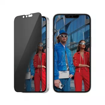 PanzerGlass ® privacy screenprotector iPhone 17e | 16e | 14 | 13 | 13 Pro | Ultra-Wide Fit met EasyAligner