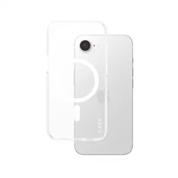 Cover PanzerGlass CARE by Flagship hoesje transparant Urban Combat wit Qi-compatibel iPhone 16e