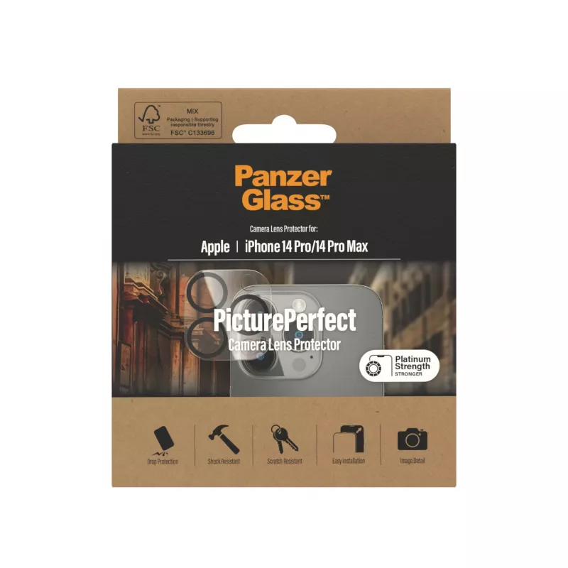 PanzerGlass® PicturePerfect cameralensbescherming iPhone 14 Pro | 14 Pro Max