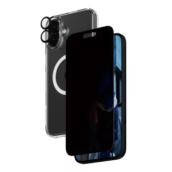 PanzerGlass ® 3-in-1 Privacy Protection Bundel iPhone 16 Plus