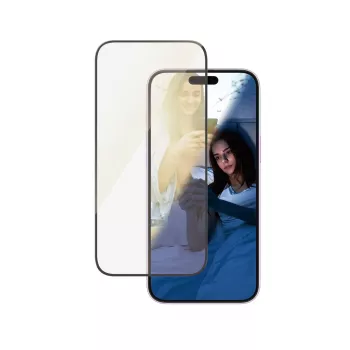 PanzerGlass® EyeCARE™ beeldschermfolie iPhone 16 Plus | 15 Plus | Ultra-Wide Fit