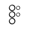 PanzerGlass ® Hoops® camera-lensbescherming zwart Samsung Galaxy S25 Ultra