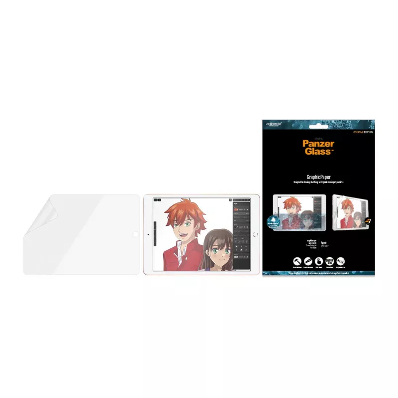 PanzerGlass ® GraphicPaper® beeldschermfolie iPad 10.2″ (2019-2021)