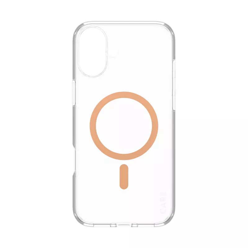 PanzerGlass CARE™ by ® Urban Combat hoes transparant met Peachy MagSafe iPhone 16 Plus