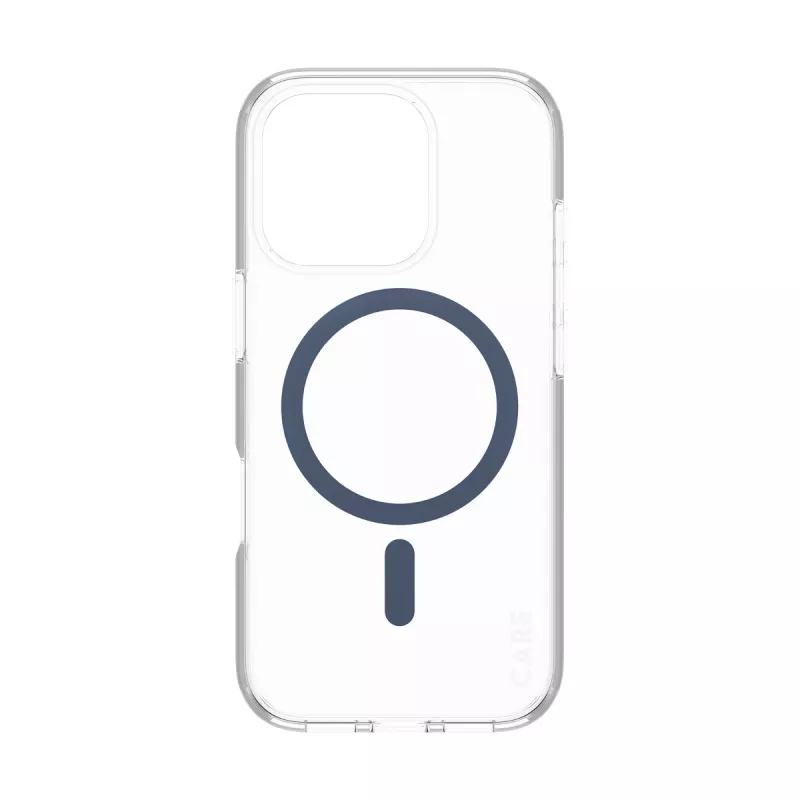 PanzerGlass CARE by Flagship hoesje transparant Urban Combat Blue MagSafe iPhone 16 Pro