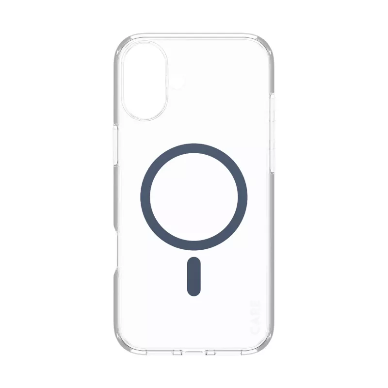 PanzerGlass CARE™ by ® Urban Combat hoesje transparant met blauwe MagSafe iPhone 16 Plus
