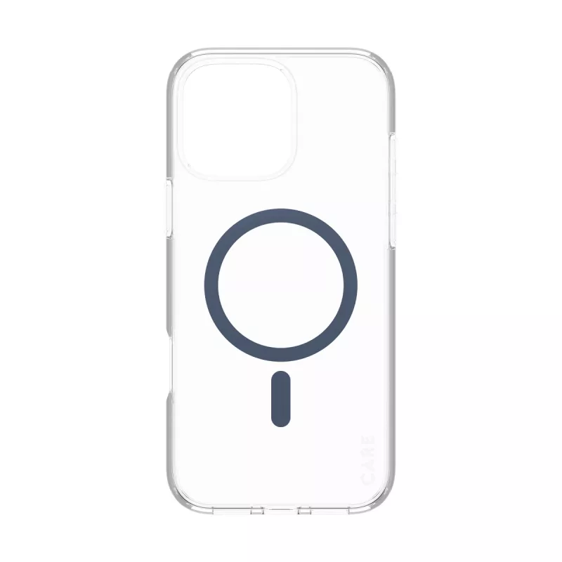 Cover PanzerGlass CARE by Flagship hoesje transparant Urban Combat blauw MagSafe iPhone 16 Pro Max