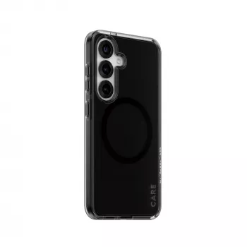 PanzerGlass CARE™ by ® Urban Combat Case Smokey w. zwart Qi-compatibel Samsung Galaxy S25