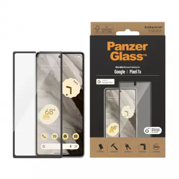 PanzerGlass® beeldschermbescherming Google Pixel 7a | Ultra Wide Fit